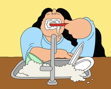 Must Our Flatmate Cease Brushing Her Teeth at the Kitchen Basin?