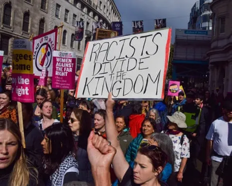 The United Kingdom Battles 'Struggle of Modern History' Following Radical March, States Keir Starmer