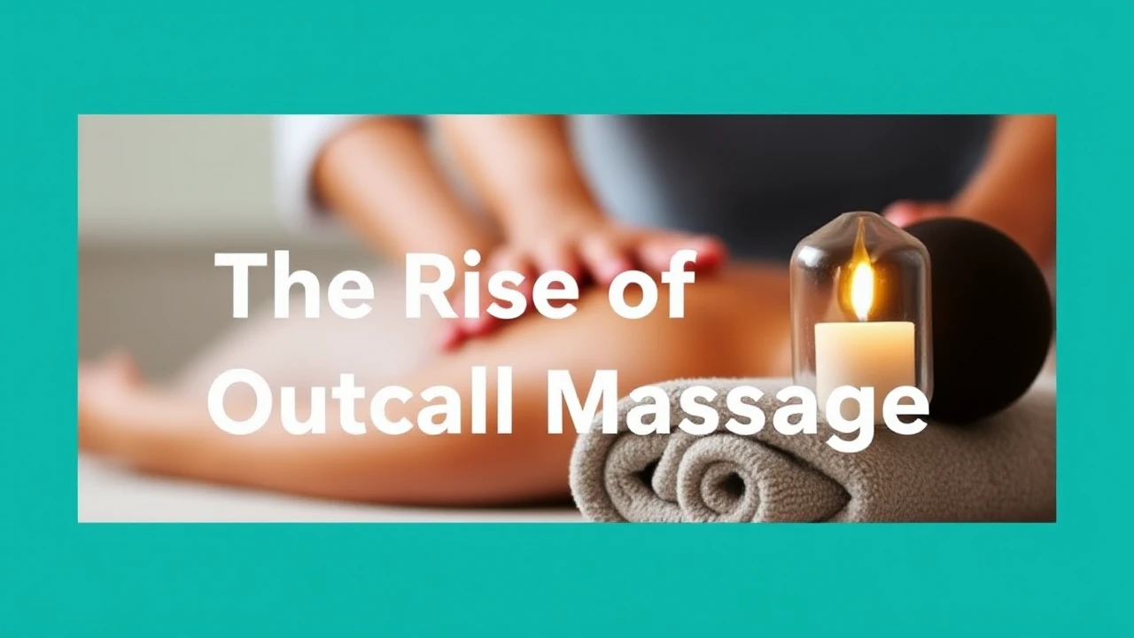The Rise of Outcall Massage: Unveiling a Rising Practice
